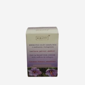 EDITT DIENINIS/NAKTINIS paakių kremas su šafranu ir kologenu Nr.845